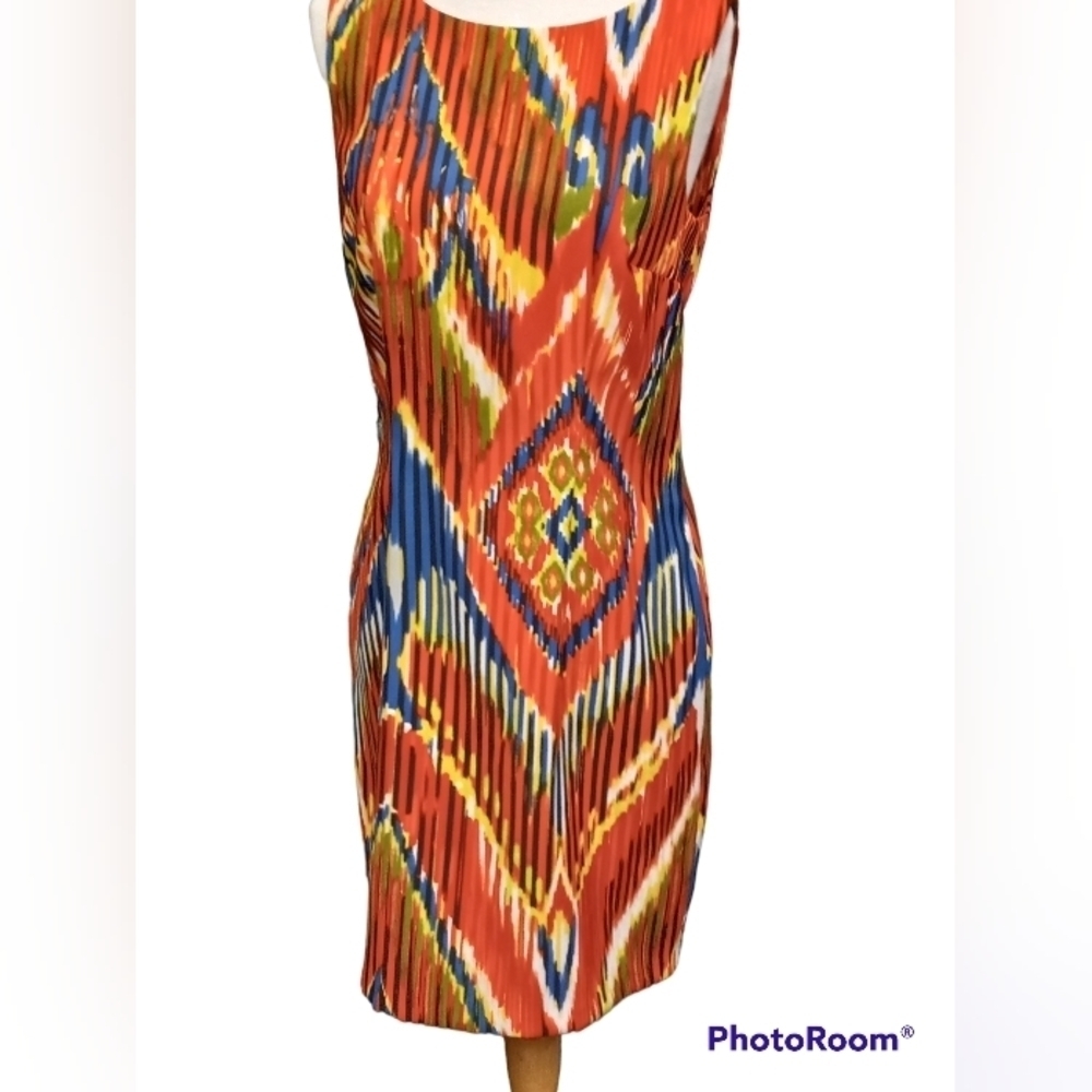 AGB Multi Color Aztec Dress